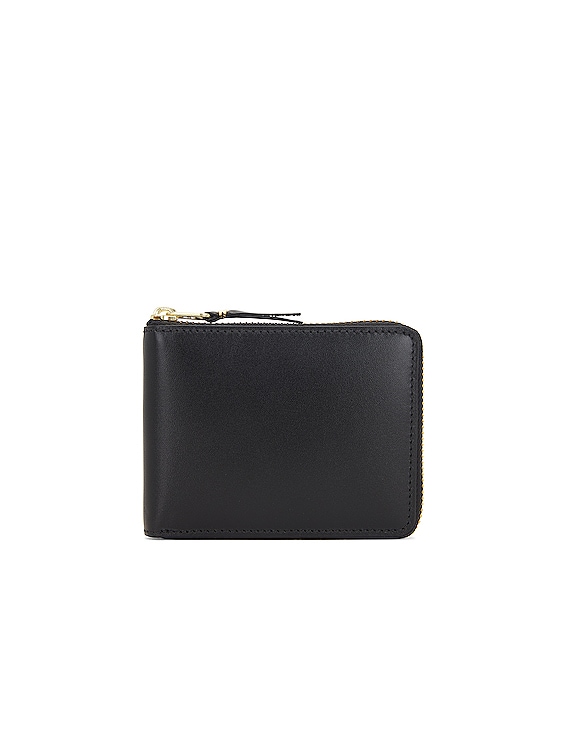 COMME des GARCONS Classic Leather Zip Wallet in Black | FWRD