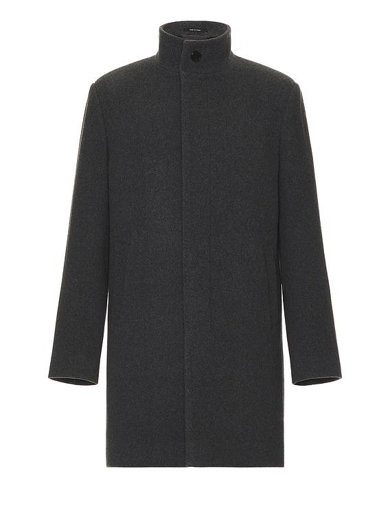 Club monaco funnel deals neck topcoat