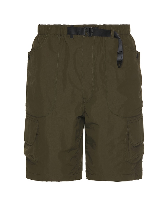 COMME des GARCONS HOMME Nylon Tussah Shorts in Khaki | FWRD