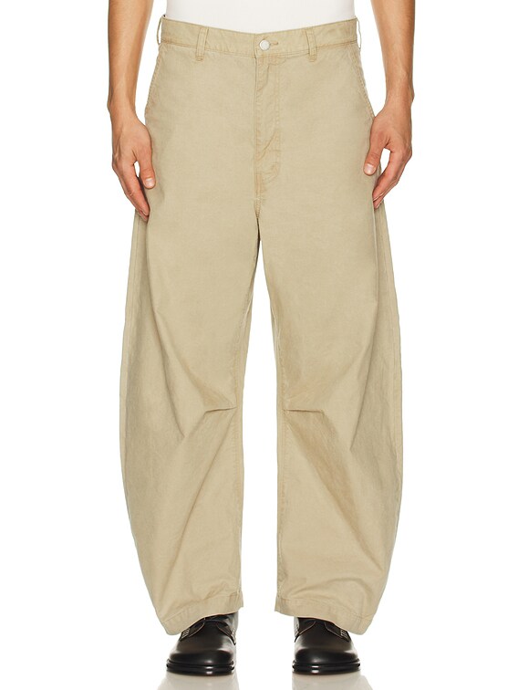 COMME des GARCONS HOMME Relaxed Trousers in Beige | FWRD