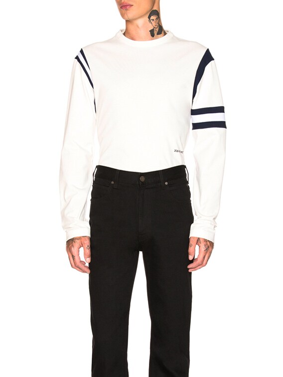 calvin klein banded sweatshirt