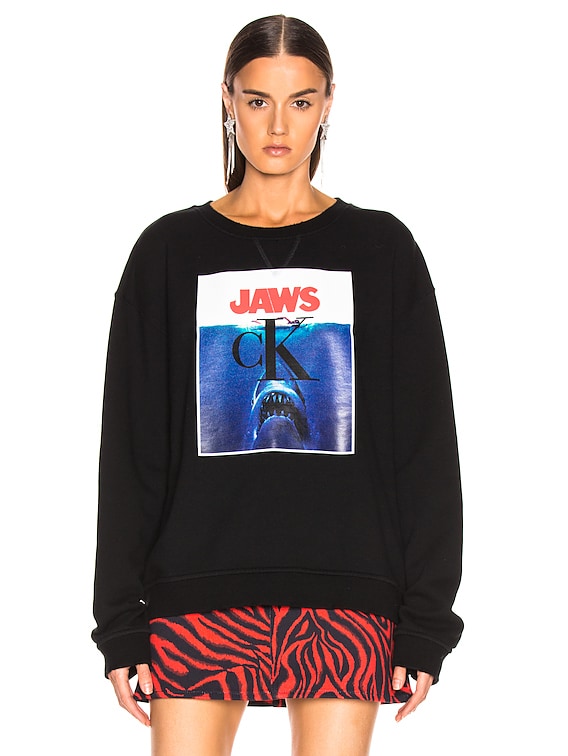 calvin klein jaws sweatshirt