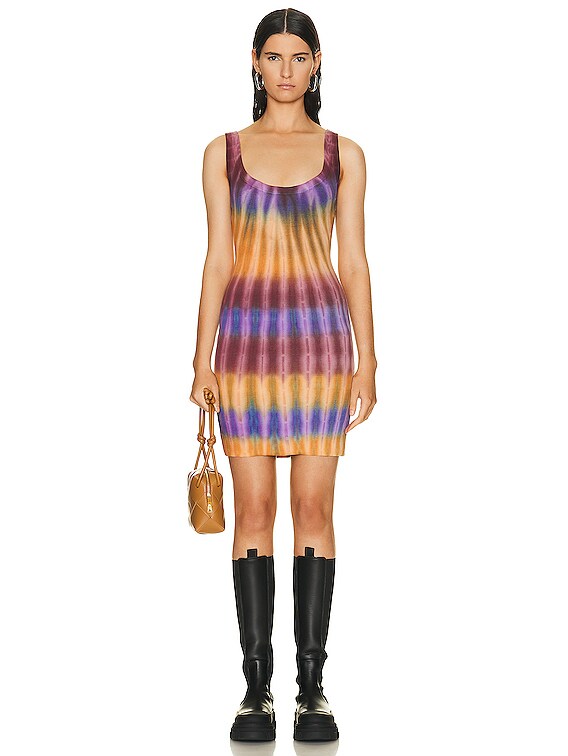 cotton citizen verona mini dress in Gem Tie Dye SCV005258_KH Care machine Verona apparel May Queen MQ2187 - size:XS/UK8