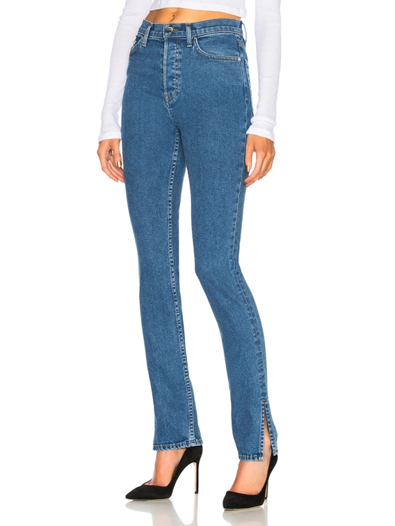 cotton citizen high split jeans