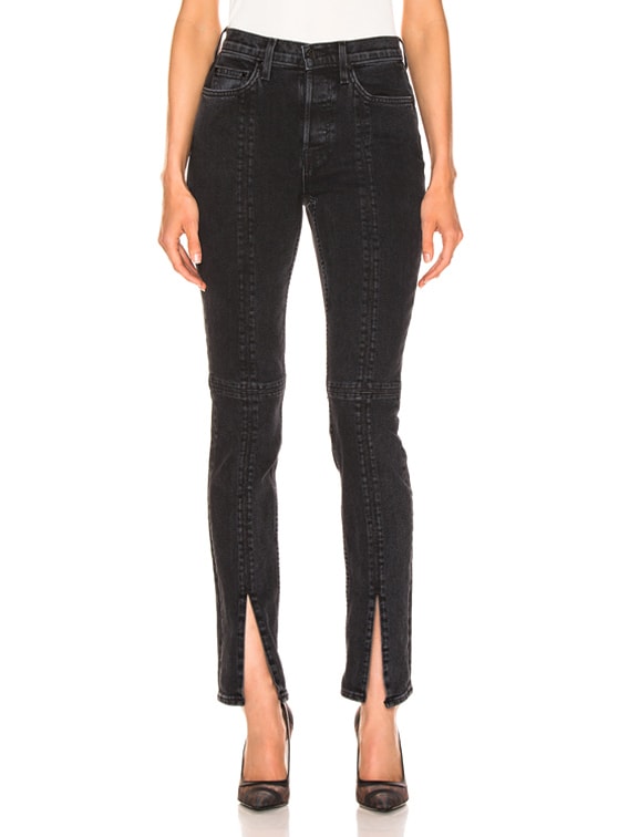 Cotton Citizen Skinny Vickie Jean In Faded Black Fwrd