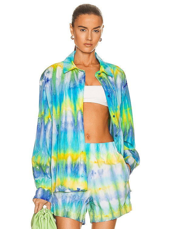 F.ILLUMINATEのDaily Essential Cotton Shirt 全5色 COTTON CITIZEN シャツ - Limelight Tie Dye | FWRD