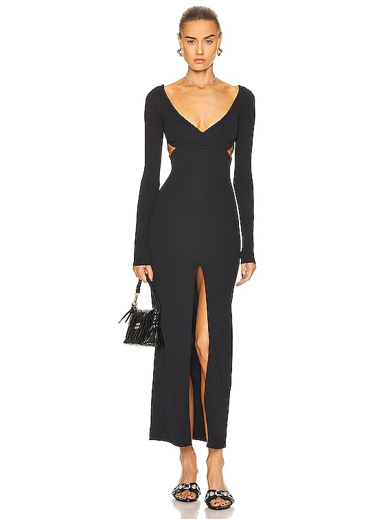 knee length dresses for ladies Milio Milano Linen Long Sleeve Button Down Mid-Length Dress, Pearl Gre