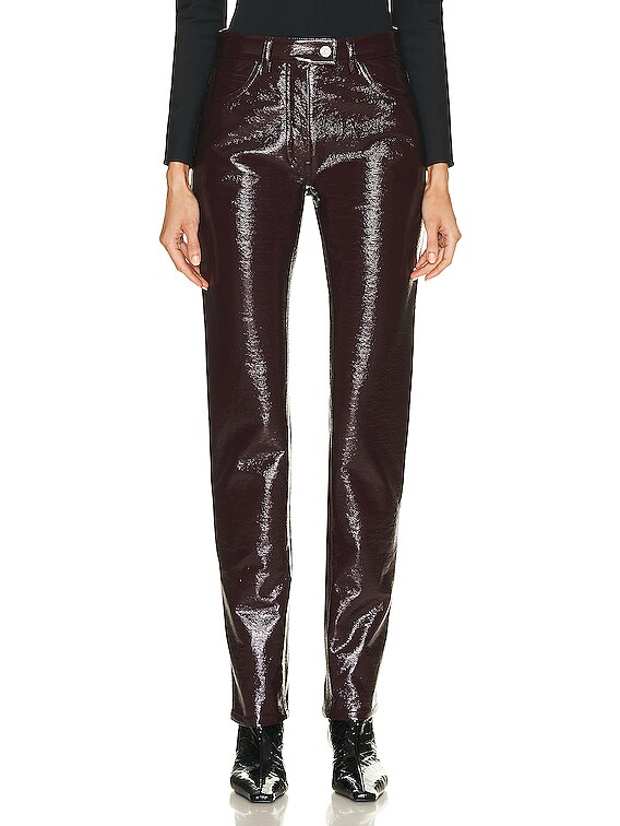 Saint laurent sales vinyl pants