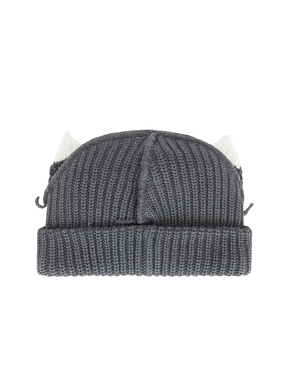 Charles Jeffrey LOVERBOY Chunky Ears Beanie in Raccoon | FWRD