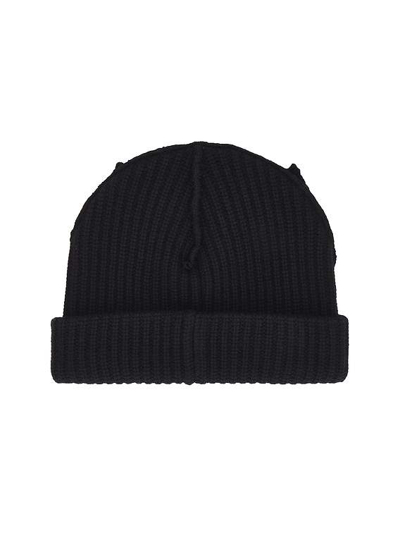 Charles Jeffrey LOVERBOY Supersized Chunky Ears Beanie in Black | FWRD