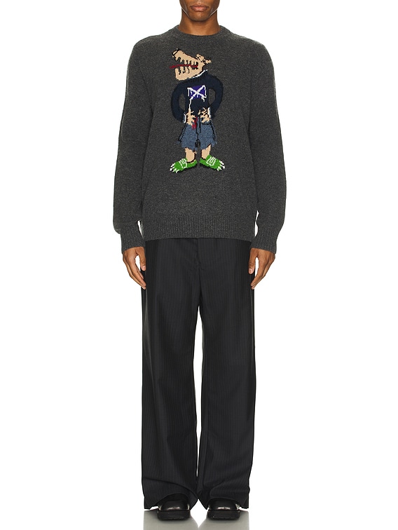 Charles Jeffrey LOVERBOY SCOTS セーター - Grey Marl | FWRD