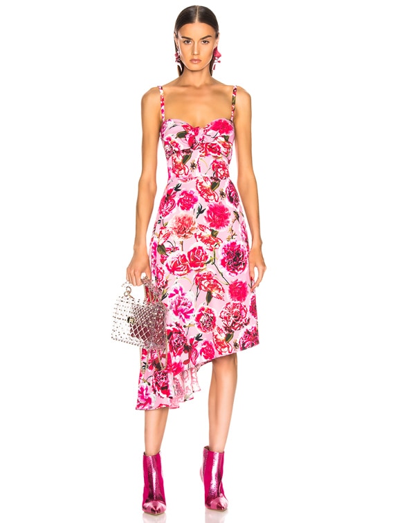 CARMEN MARCH Carnation Sleeveless Dress in Pink FWRD