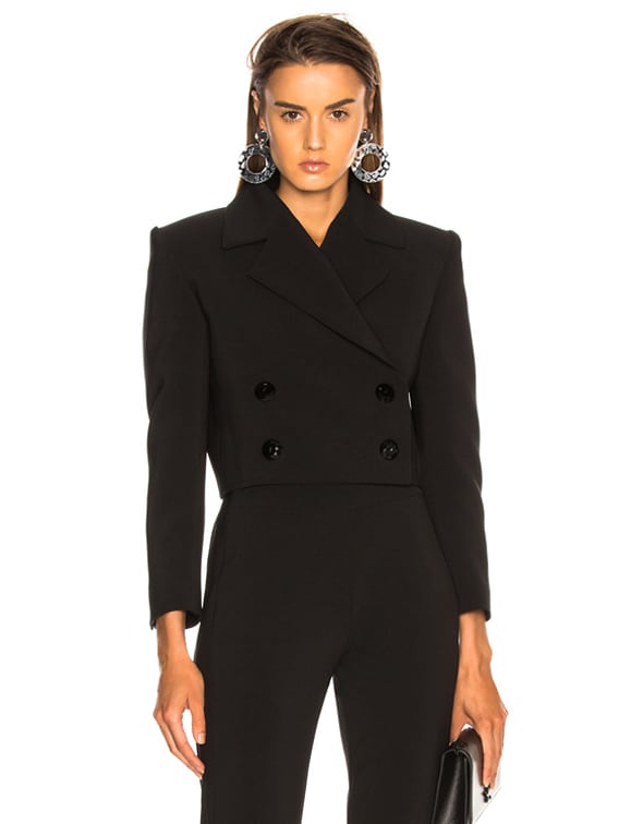 CARMEN MARCH Blazer Jacket in Black FWRD