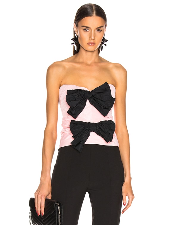 Strapless Bow Top