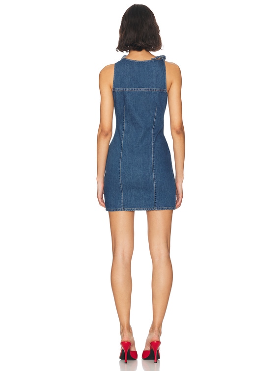 coperni asymmetric flower mini dress Coperni main image 0