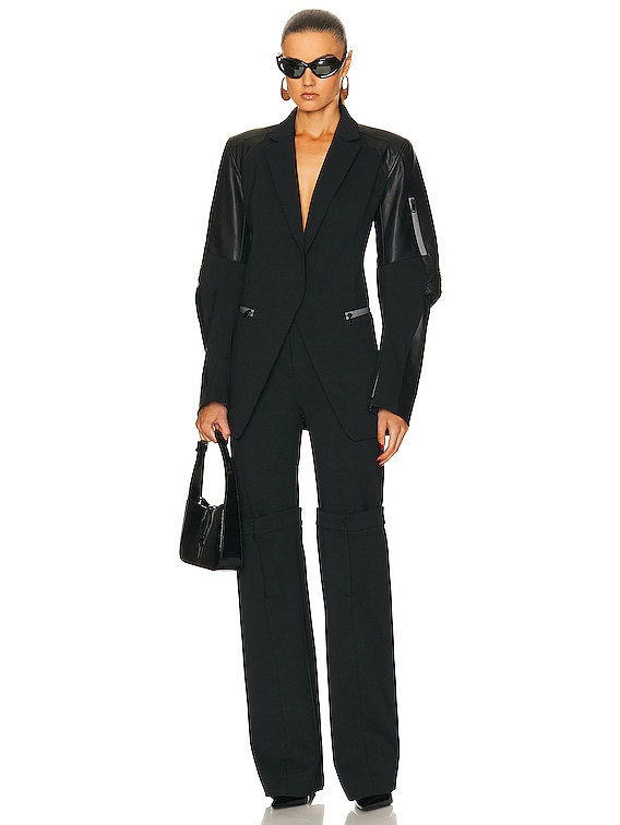 Coperni Biker Tailored Jacket in Black | FWRD Coperni Biker Tailored Jacket in Black | FWRD