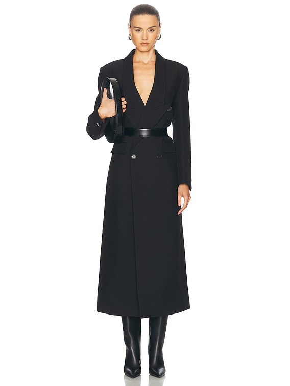 スーツ COPERNI Women Outer COPV54828 BLACK Black Tailored Body Jacket – Coperni