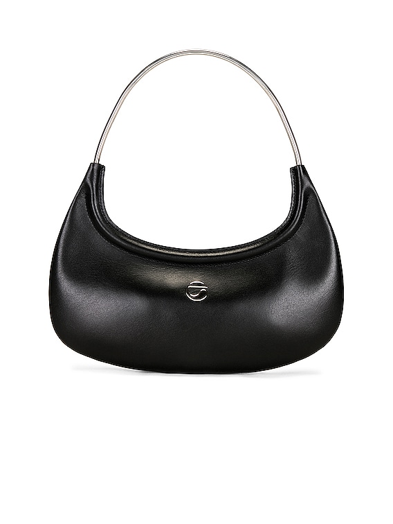 Coperni Zip Baguette Bag in Black