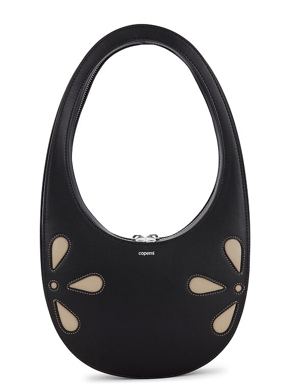 【COPERNI】Swipe スワイプ ハンドバッグ Coperni SWIPE ハンドバッグ - Black & Beige | FWRD