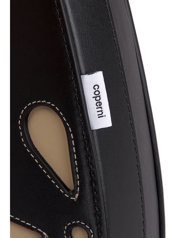 Coperni SWIPE ハンドバッグ - Black & Beige | FWRD