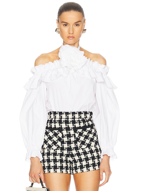 CARLA カーラ　Otona whip off shoulder(white) CARLA