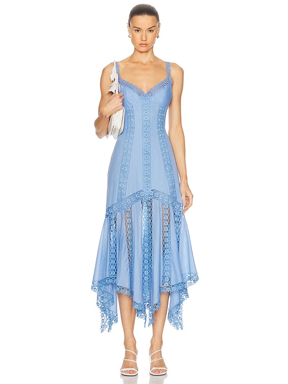 charo ruiz blue dress Charo Ruiz | Lira Short Dress Blue