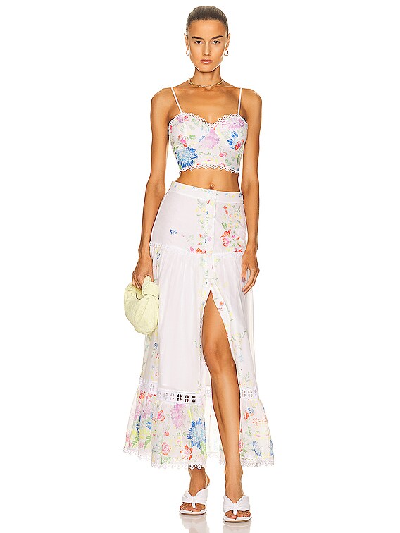 【関税&送料込】CharoRuiz Top White Charo Ruiz Ibiza MARGA トップ - White | FWRD