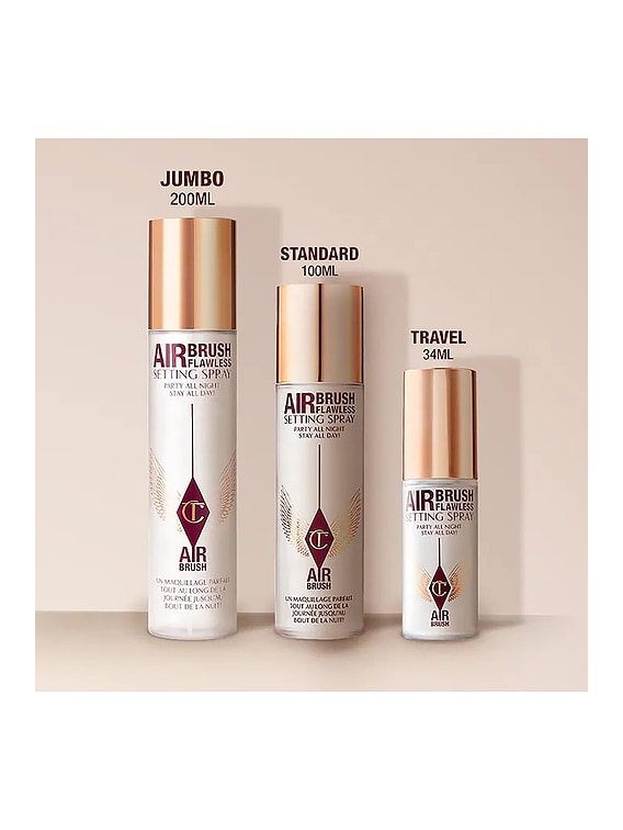 Charlotte Tilbury Travel Airbrush Flawless Finish Setting Spray | FWRD
