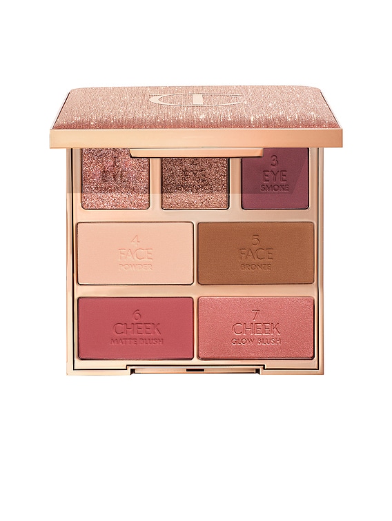 Charlotte Tilbury Instant Look in A Palette in Hollywood Reds | FWRD