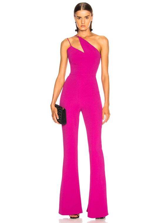 jumpsuit magenta