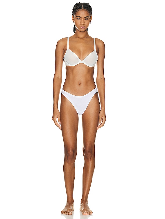 Cuup The Plunge Mesh Bra Tan Nude Color Sz 34D - $43 - From Andrea