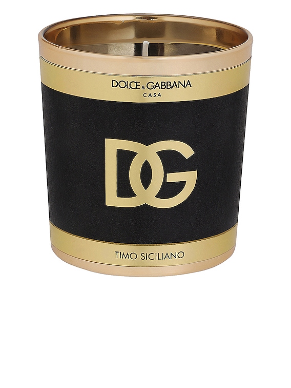 Dolce & Gabbana Casa Logo Sicilian Thyme Scented Candle in