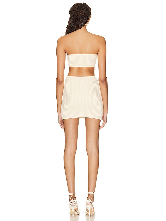 ワンピース DAVID KOMA Women Mid Skirts RE25DK57DL CREAM White David Koma Skirts | Summer 2025 Collection | FWRD