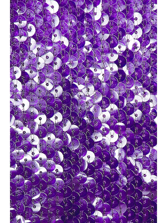 Fashionkilla denim bralette with hardware in purple - part of a set