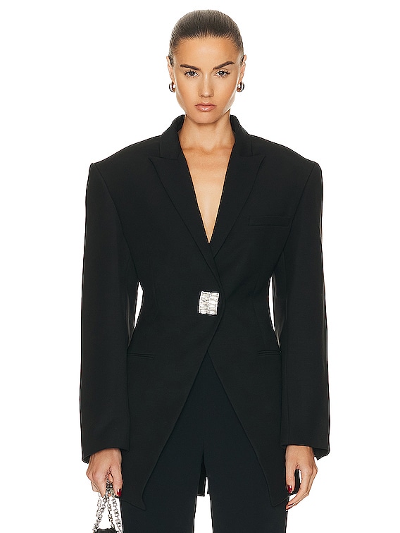 ジャケット DAVID KOMA 'Tailored Tuxedo' blazer Black David Koma double-breasted Tuxedo Blazer | Black | FARFETCH GE