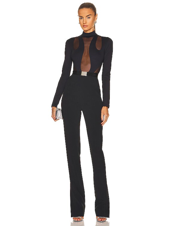 インナー・ルームウェアその他 DAVID KOMA Asymmetrical body Black Bodysuits – David Koma