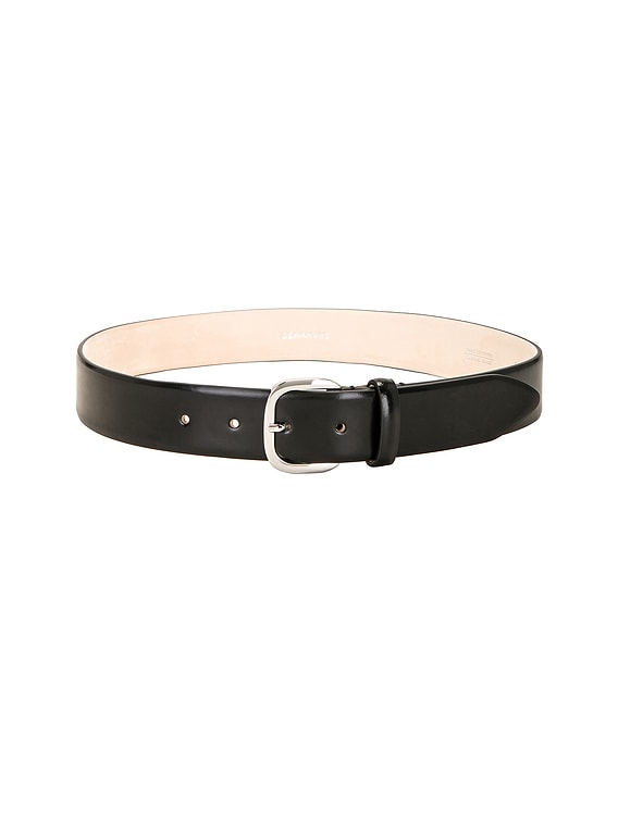 Dehanche Jeanne Sleek Leather Belt Terre Silver XS Déhanche Jeanne Leather Belt | Saks Fifth Avenue main image 4