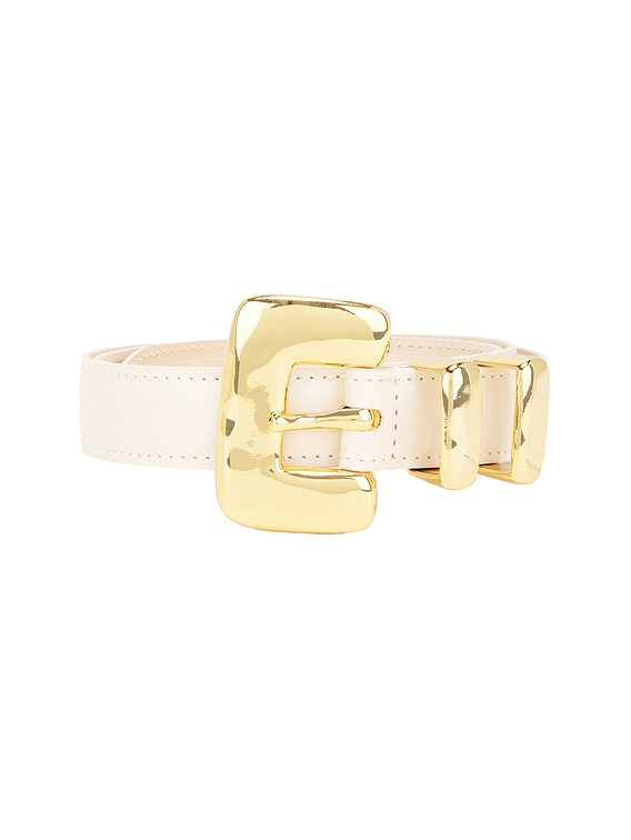 Déhanche Tetra Ivory and Gold Belt 40c6a2dcdehanche-tetra-belt-in  main image 3