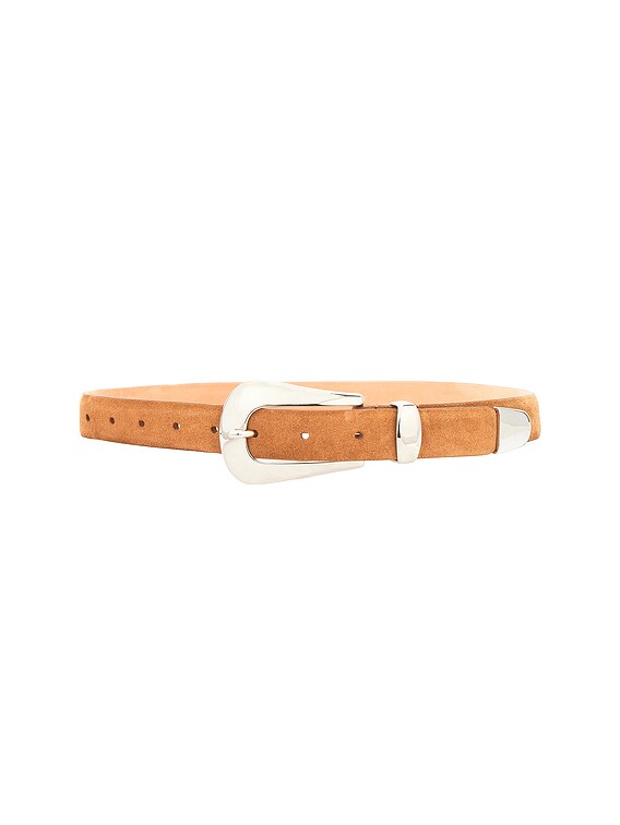 DEHANCHE Colette Belt in Caramel & Silver | FWRD display picture 3