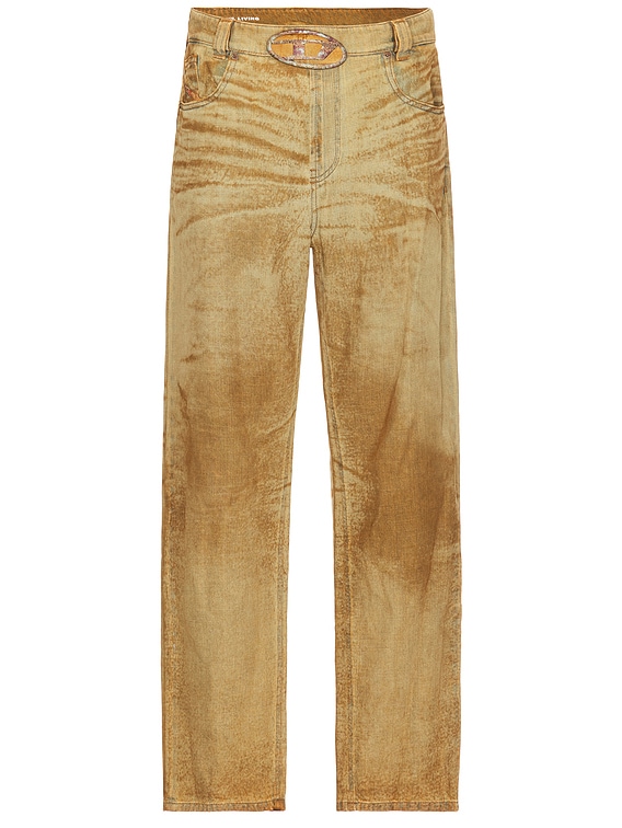 Diesel Macs Denim Pant in Brown | FWRD