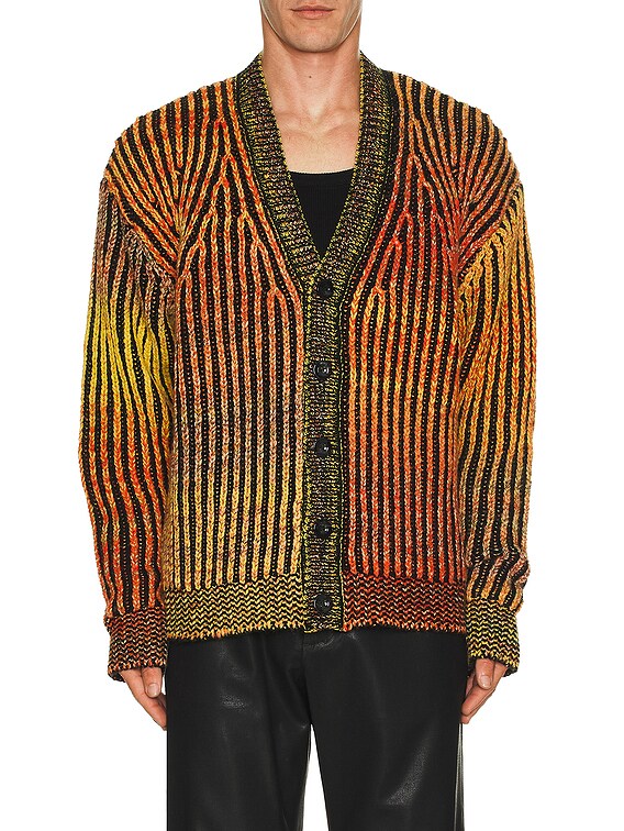 Diesel Oakland Cardigan in Scarlet | FWRD