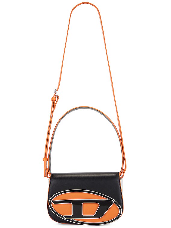 Diesel 1dr Bag in Black & Orange | FWRD
