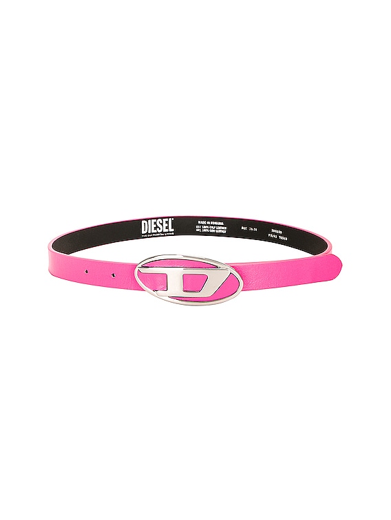 diesel 1dr 日本未発売　限定カラー　ピンク　ベルト Diesel 1DR Belt in Pink | FWRD
