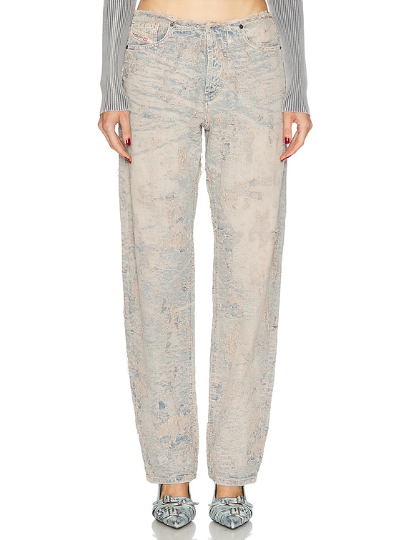 Diesel Low Rise Straight Leg in Denim | FWRD Diesel Low Rise Straight Leg in Denim | FWRD
