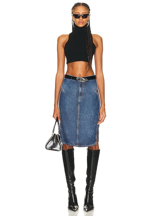 ◆DIESEL 最新作◆コットン スカート/Blue◆ Diesel スカート - Blue | FWRD
