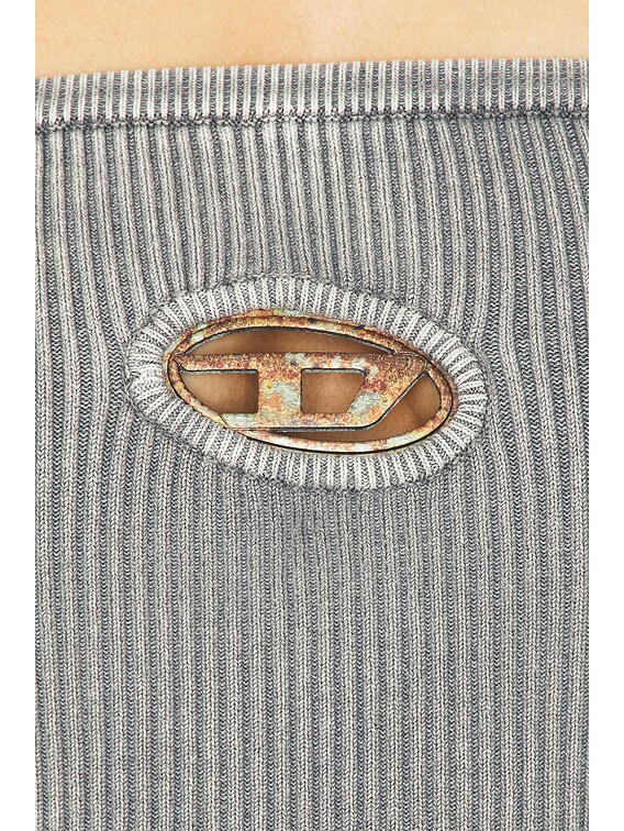 Diesel Cropped Tube Top in Ice | FWRD