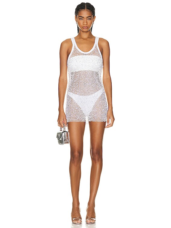Diotima Long Marina Dress in White | FWRD