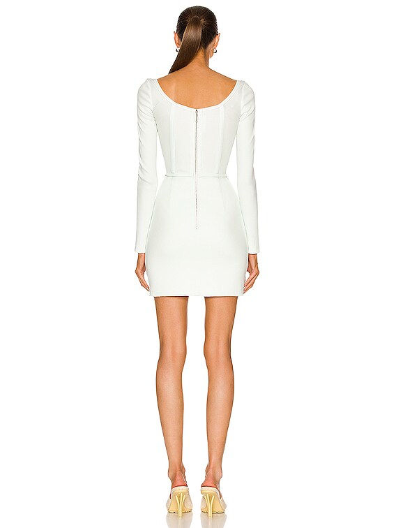 Dion Lee Rib Corset Mini Dress in Clear Blue | FWRD Dion Lee Rib Corset Mini Dress in Clear Blue | FWRD