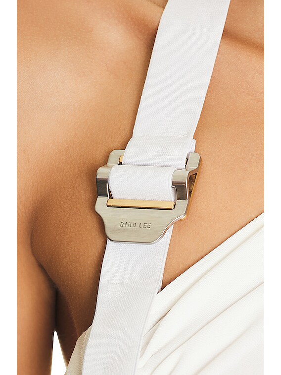 Dion Lee セーフティスライダーギャザードレス - IVORY | FWRD