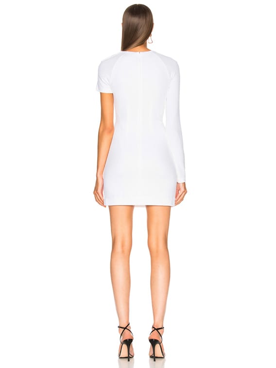 knee length dresses for ladies Good Impression Double Twist Mini Dress Champagne L